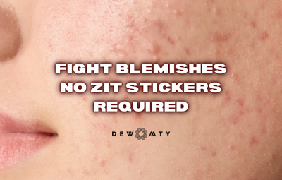 BANISH BLEMISHES: NO ZIT STICKERS REQUIRED
