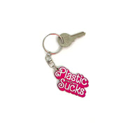 PLASTIC SUCKS KEYCHAIN *FREE GIFT* ADD TO $65 CART